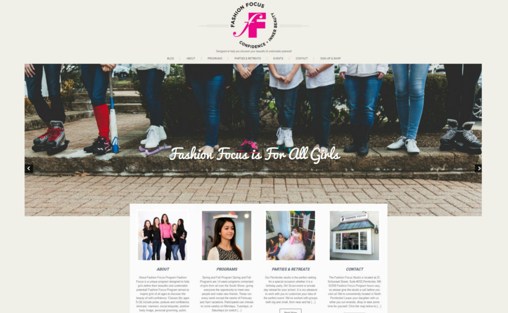 new look of fashion focus website