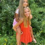 Two girls outside at Fearless Focus Camp
