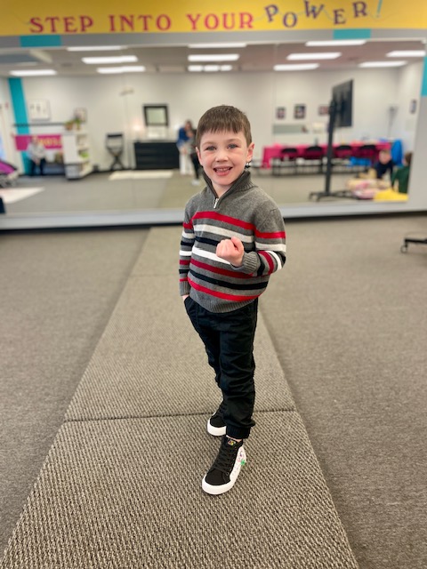 Happy boy at Fearless Focus