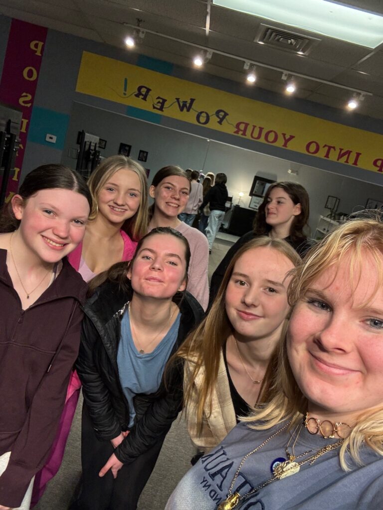 Paige with Fearless girls